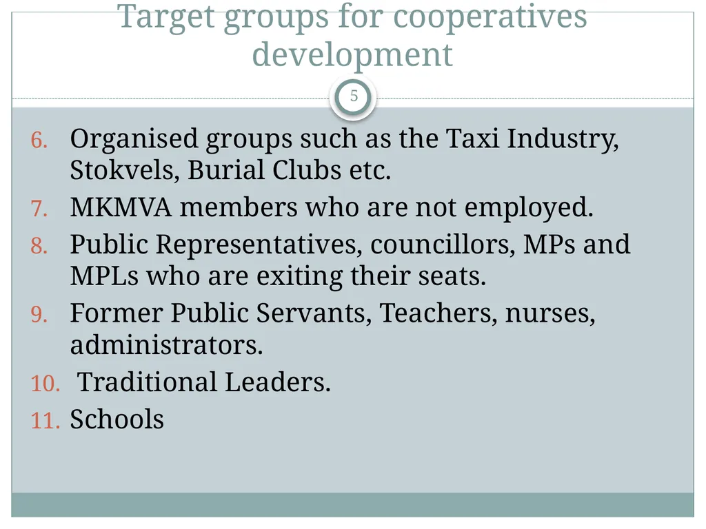A Community Economic Development Model Based on - slide 5 of 33