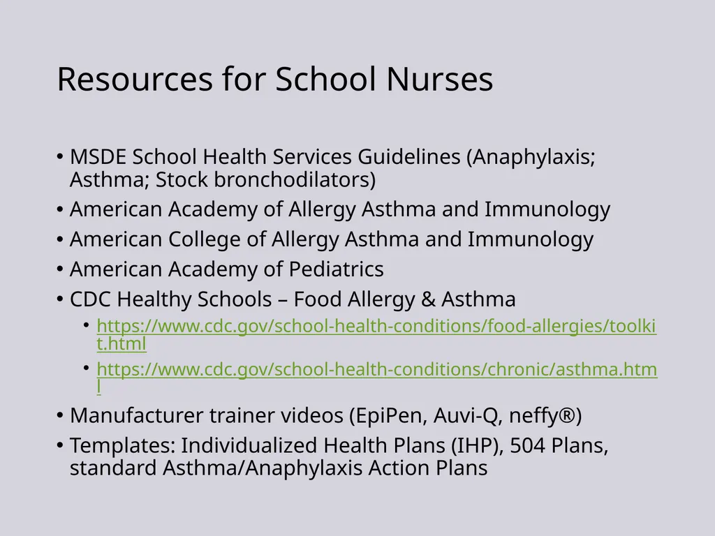 Update on Pediatric Allergy & Immunology Focus on - slide 44 of 47