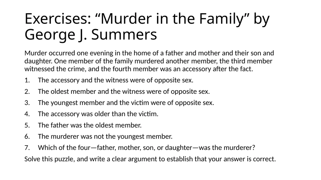 Logic and proof Resources Logic and Proof. 1. - slide 32 of 36