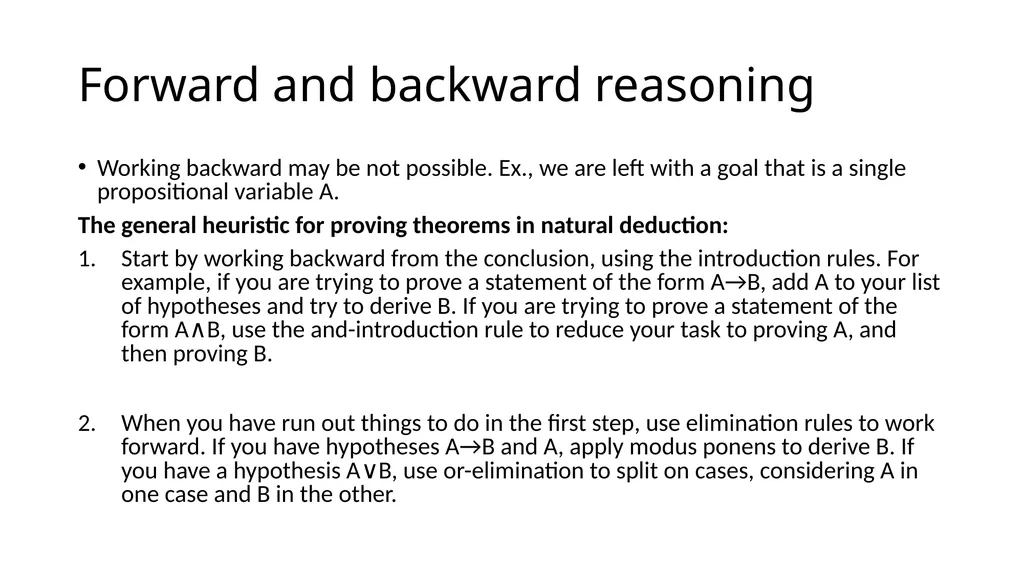 Logic and proof Resources Logic and Proof. 1. - slide 35 of 36
