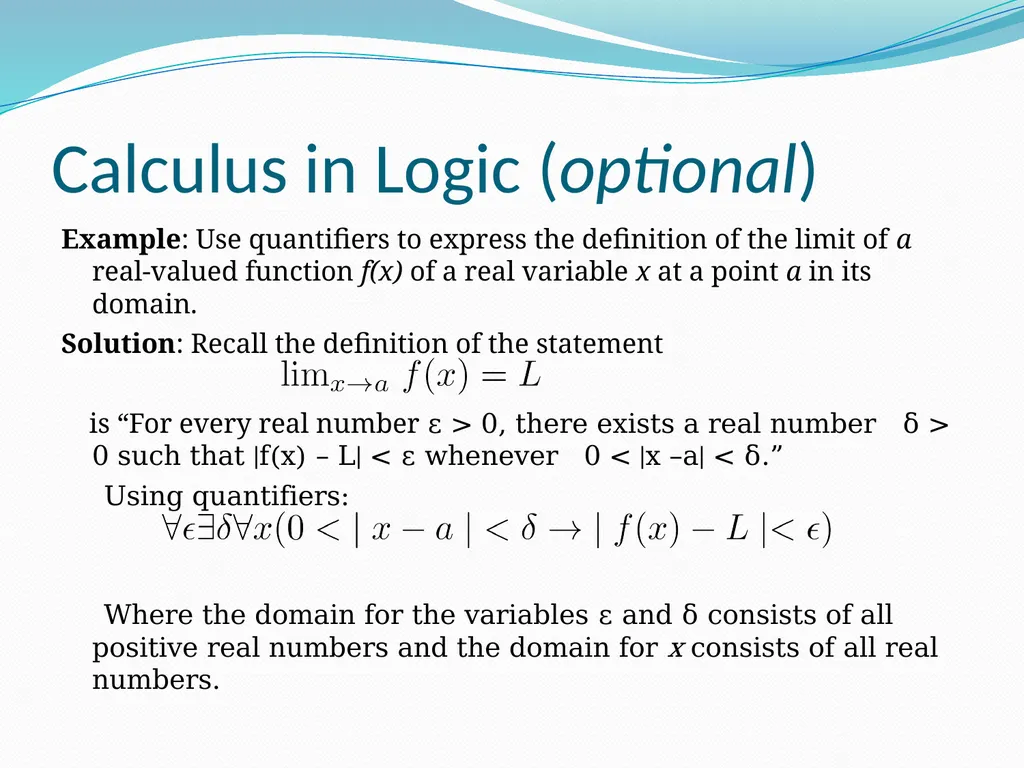 The Foundations: Logic and Proofs Chapter 1, Part - slide 52 of 57