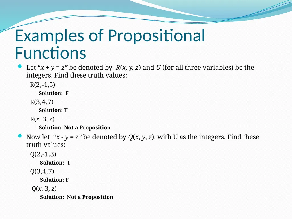 The Foundations: Logic and Proofs Chapter 1, Part - slide 8 of 57