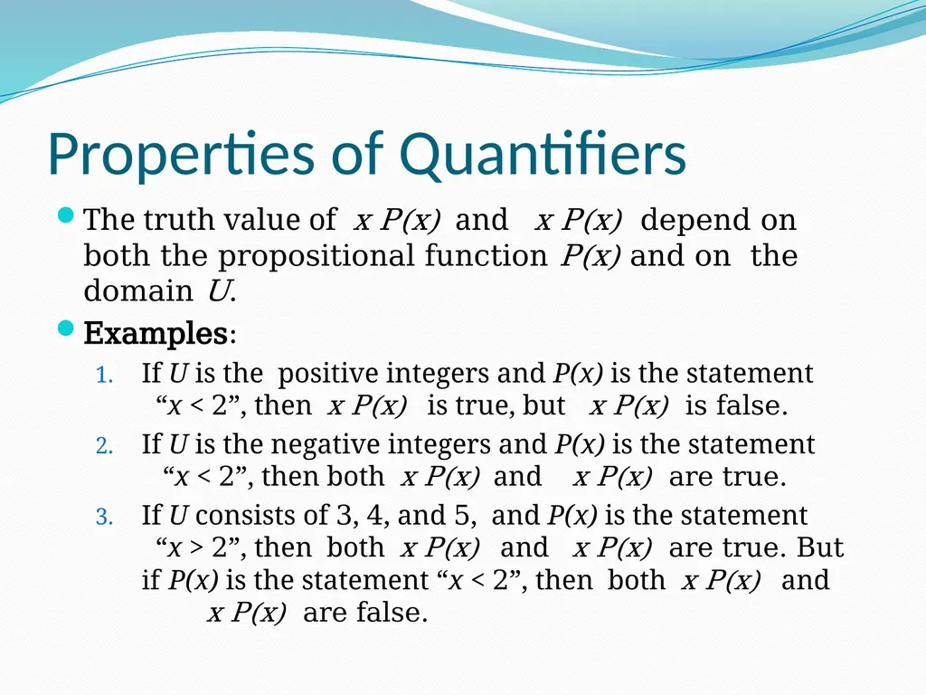 The Foundations: Logic and Proofs Chapter 1, Part - slide 15 of 57