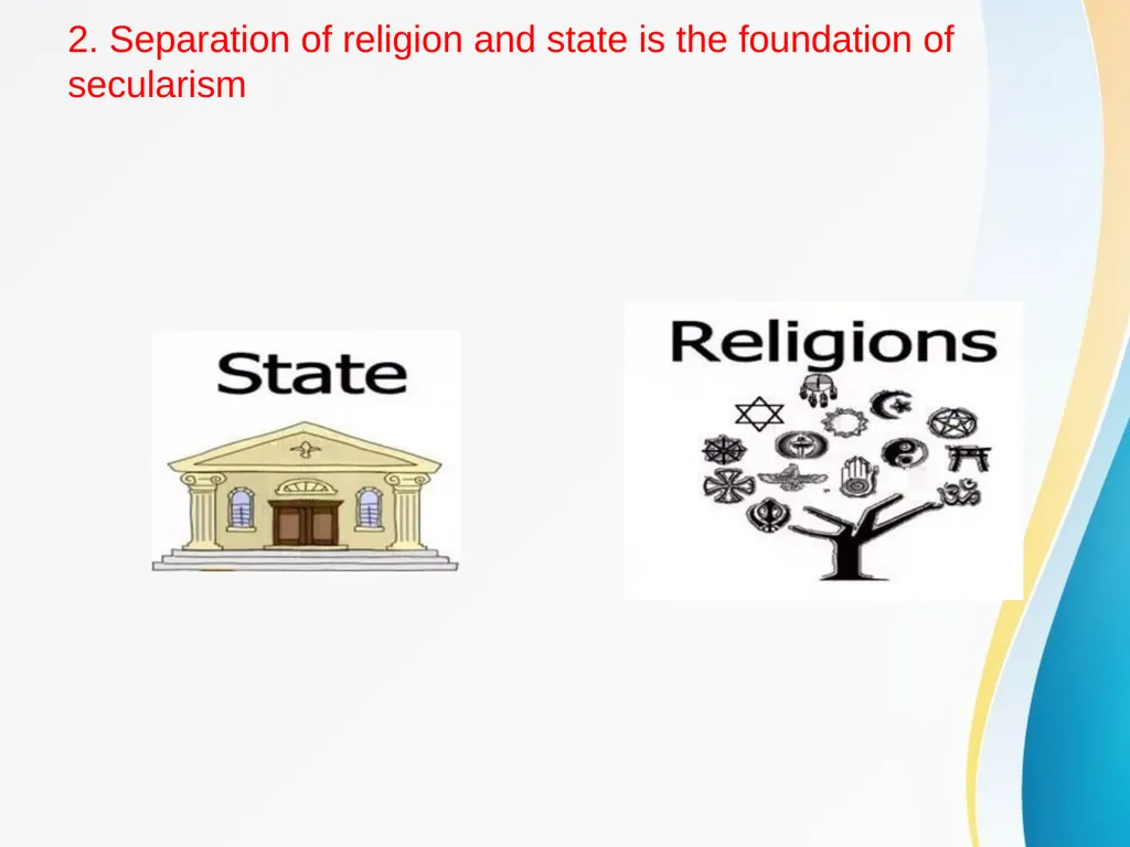 SECULARISM POWERPOINT PRESENTATION ON SECULARISM - slide 5 of 21