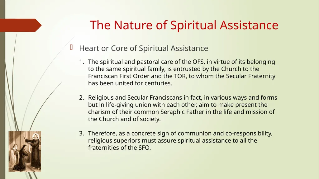 The Nature of Spiritual Assistance to the Secular - slide 10 of 30