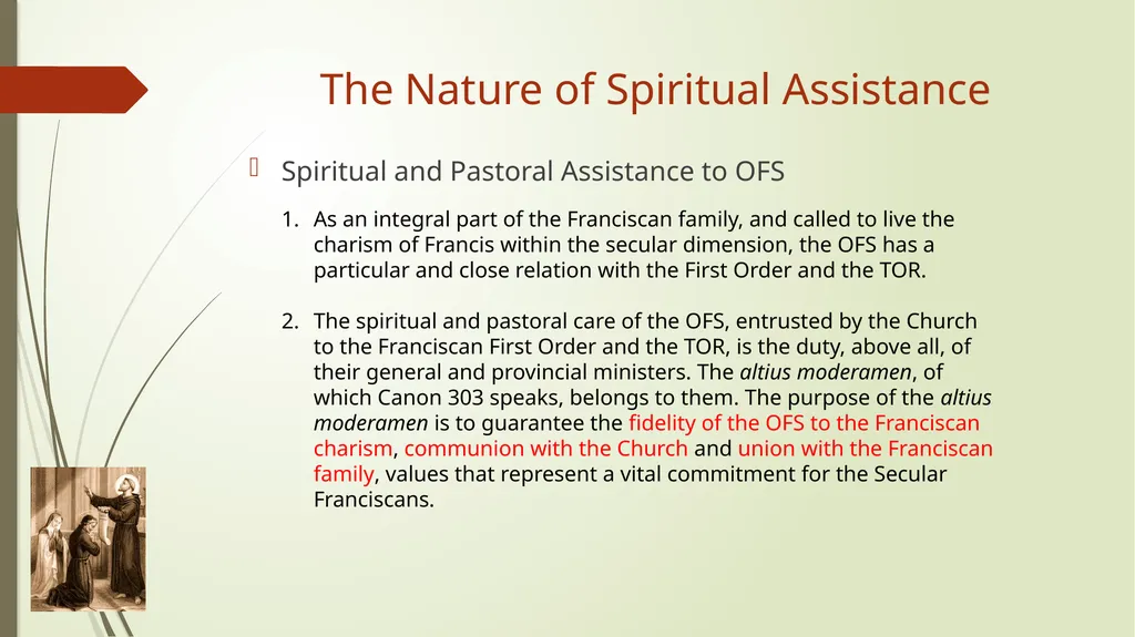 The Nature of Spiritual Assistance to the Secular - slide 12 of 30