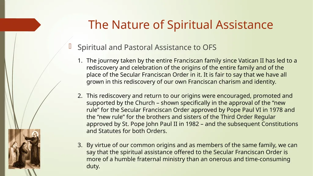 The Nature of Spiritual Assistance to the Secular - slide 13 of 30