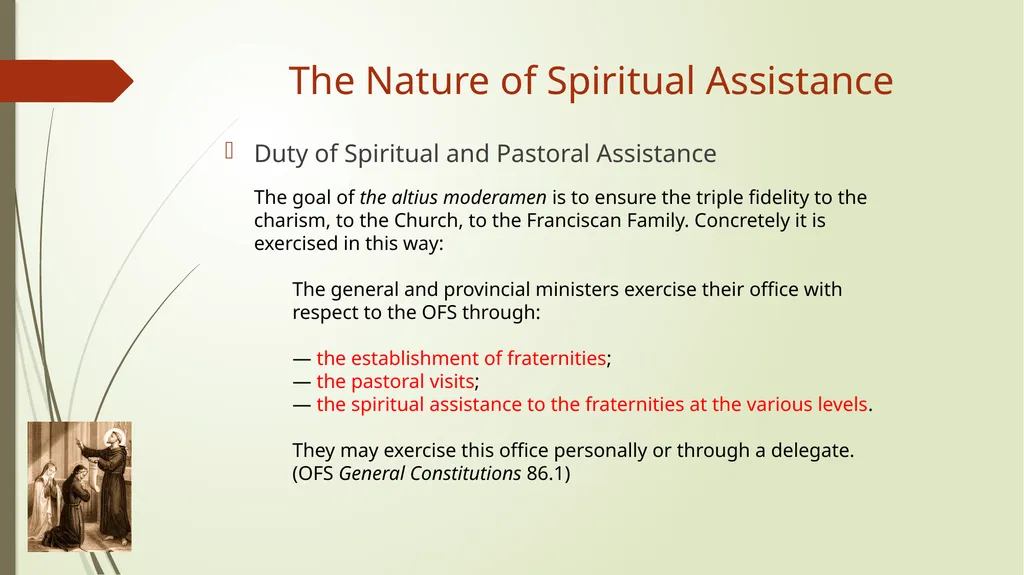 The Nature of Spiritual Assistance to the Secular - slide 16 of 30