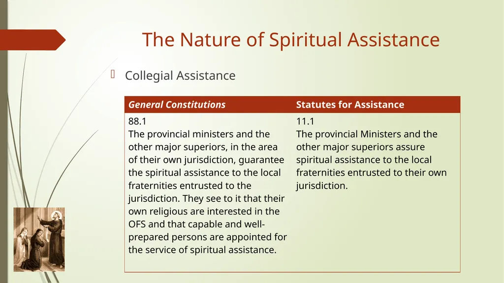 The Nature of Spiritual Assistance to the Secular - slide 18 of 30