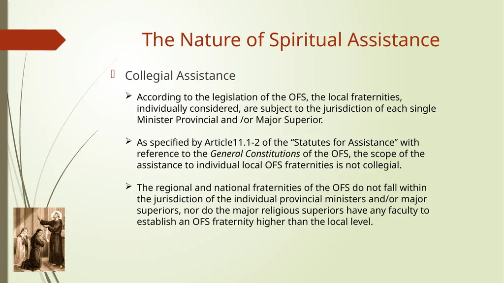 The Nature of Spiritual Assistance to the Secular - slide 23 of 30