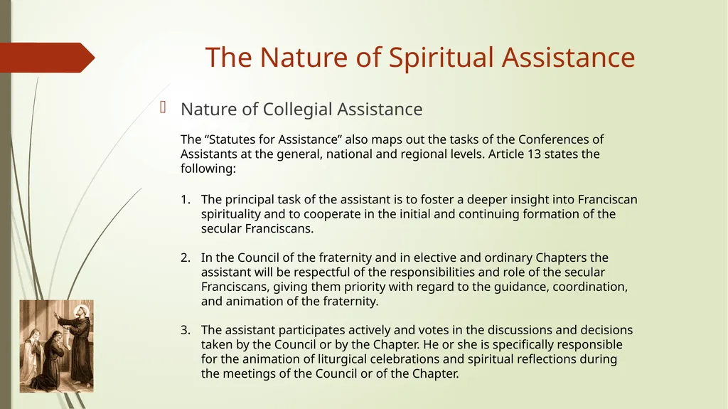 The Nature of Spiritual Assistance to the Secular - slide 29 of 30