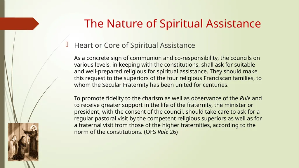The Nature of Spiritual Assistance to the Secular - slide 8 of 30