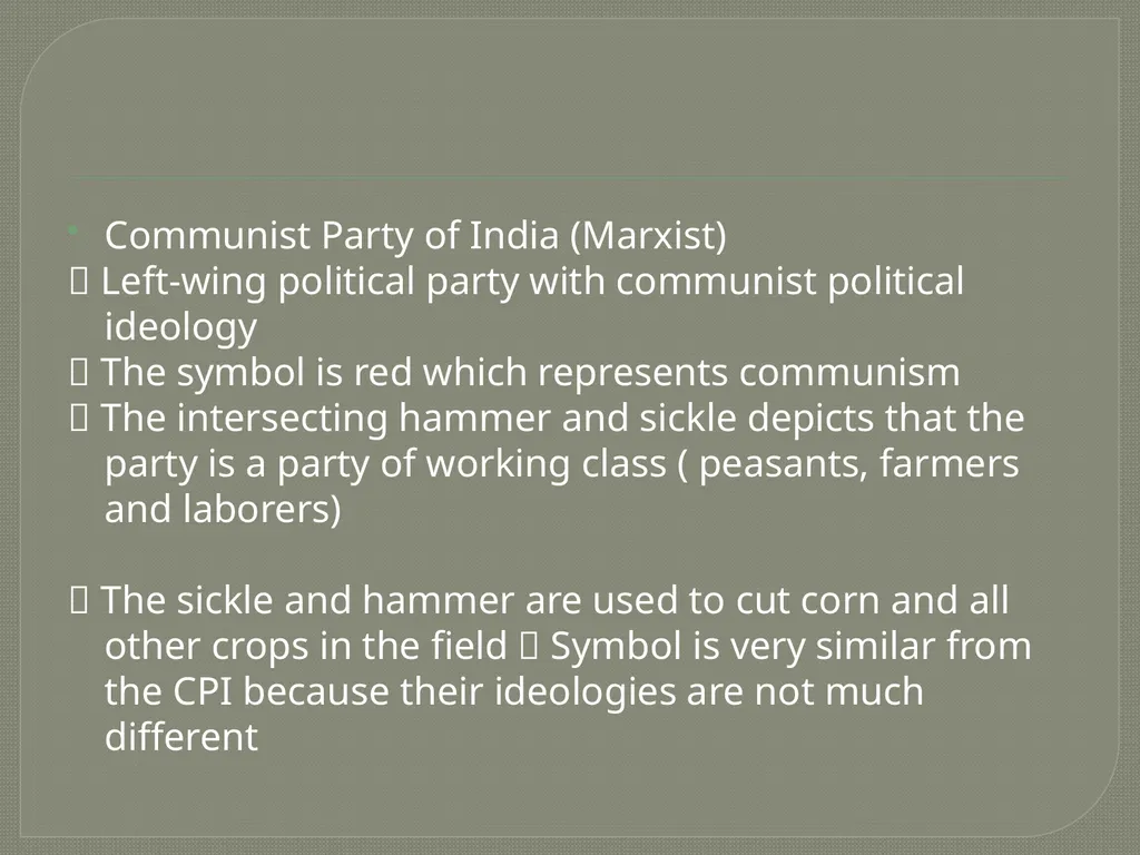 POLITICAL PARTY SYSTEM IN INDIA Dr. Pranami Laskar - slide 7 of 12