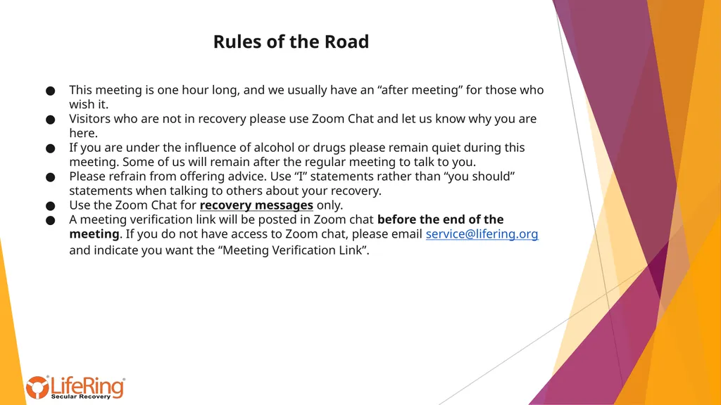 Empower Your Sober Self Opening Message LIFERING - slide 5 of 8