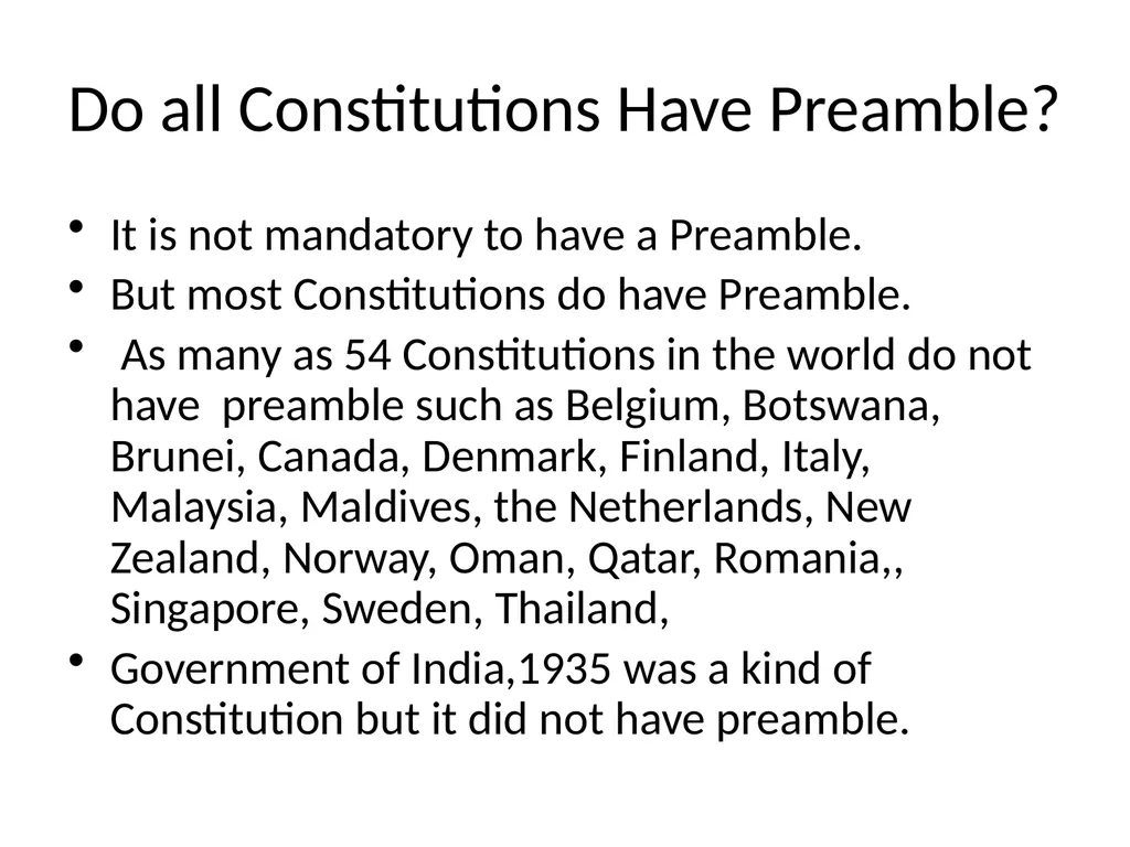 Preamble of Indian Constitution Paste preamble Why - slide 3 of 15