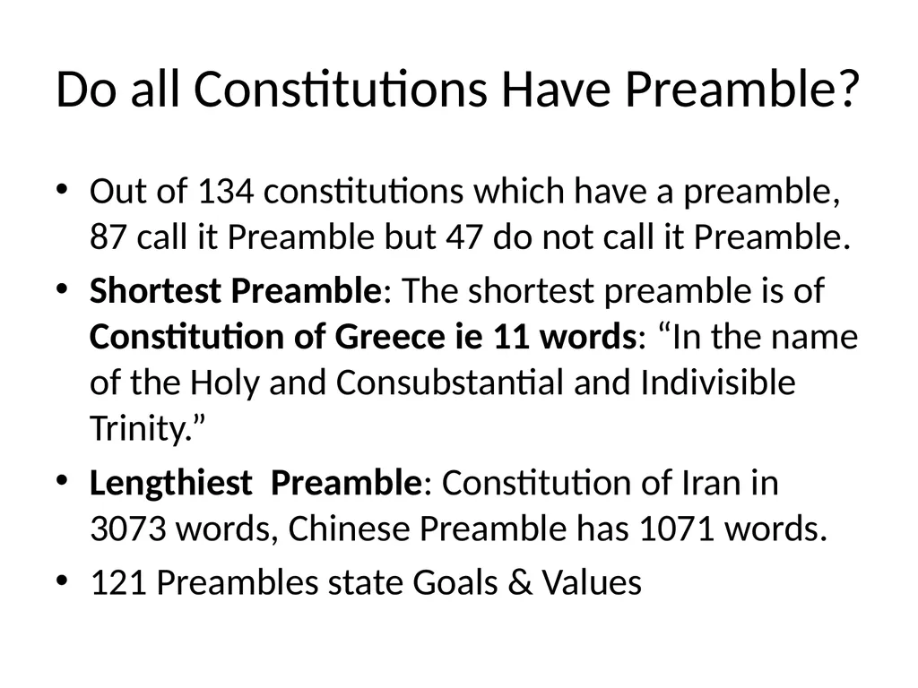 Preamble of Indian Constitution Paste preamble Why - slide 4 of 15