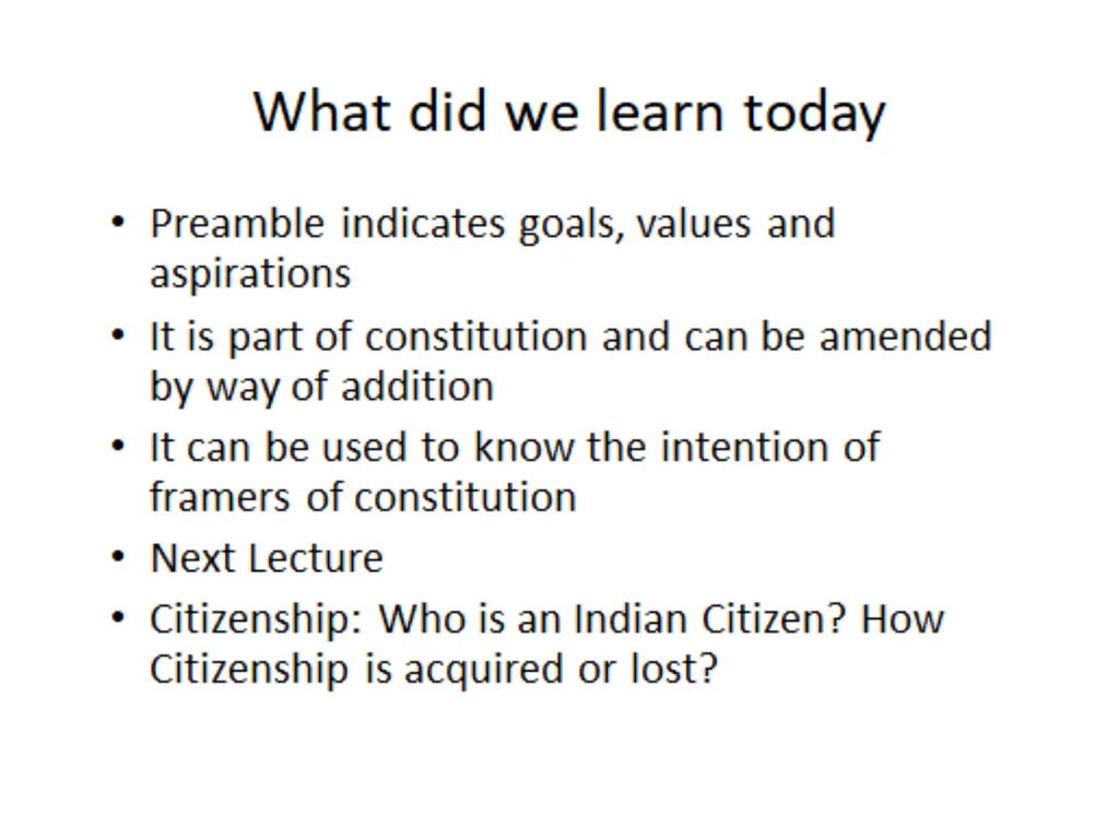 Preamble of Indian Constitution Paste preamble Why - slide 14 of 15