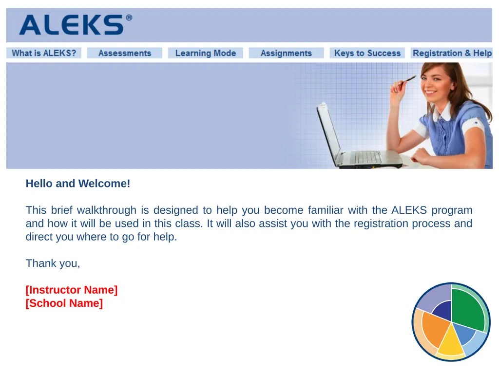 Hello and Welcome! This brief walkthrough is - slide 1 of 17