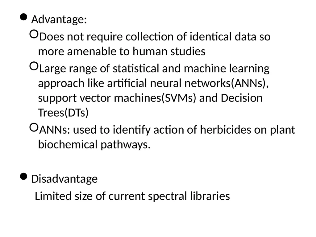 Current Progress in computational metabolomics - slide 23 of 33