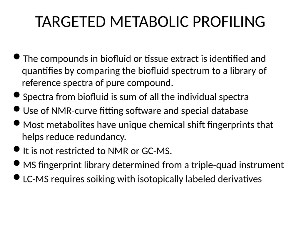Current Progress in computational metabolomics - slide 22 of 33