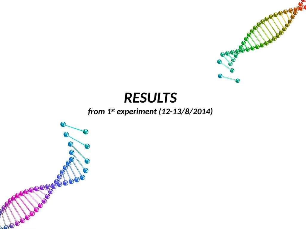 ESF/EuroCleftNet Project Overview on Oligo - slide 14 of 19