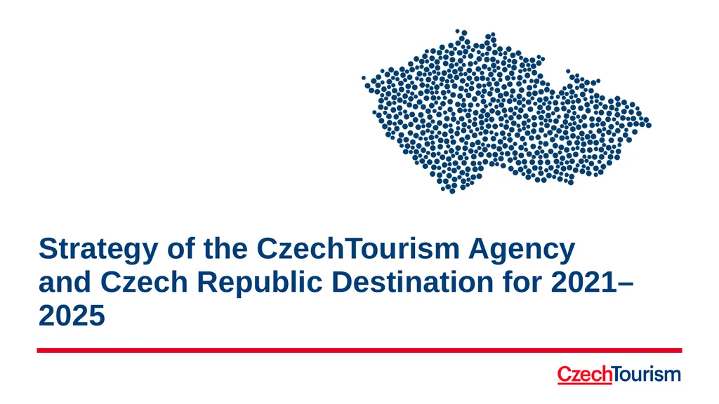 Strategy of the CzechTourism Agency and Czech - slide 1 of 40