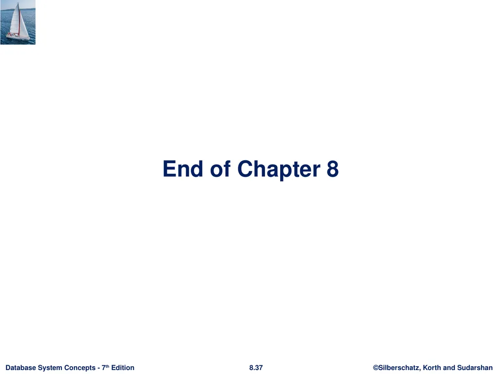 Chapter 8: Complex Data Types Outline - slide 37 of 37