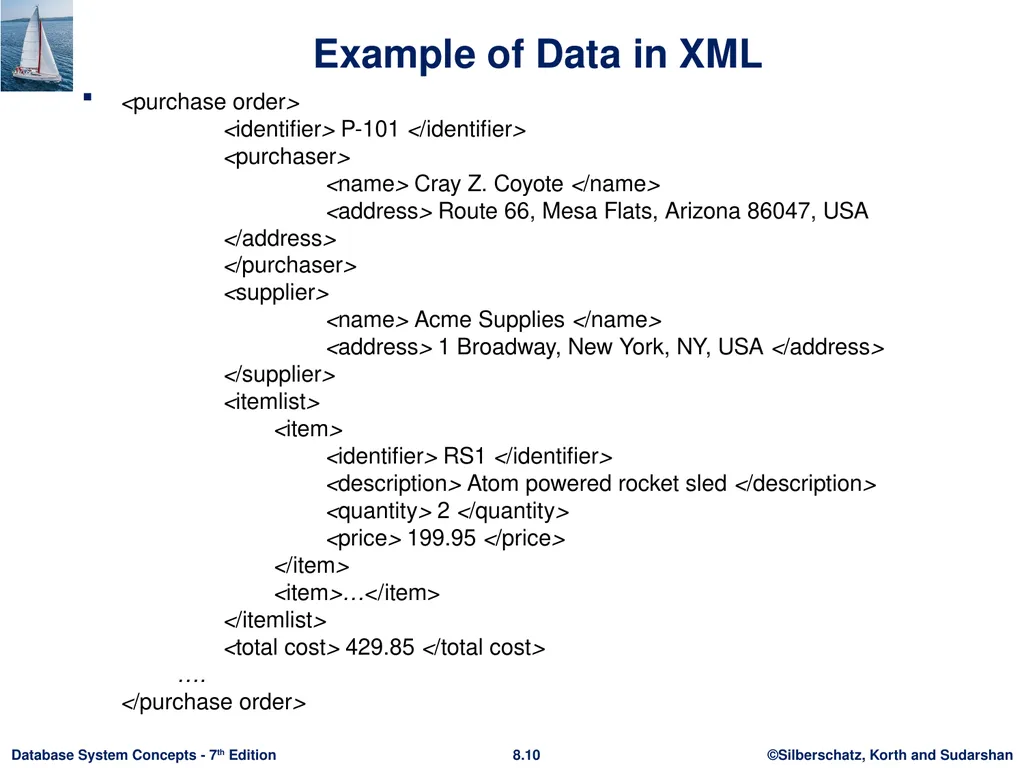 Chapter 8: Complex Data Types Outline - slide 10 of 37