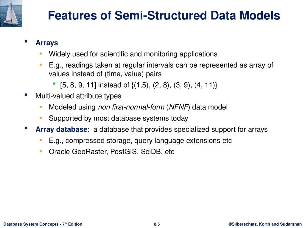Chapter 8: Complex Data Types Outline - slide 5 of 37