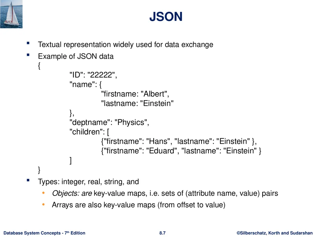 Chapter 8: Complex Data Types Outline - slide 7 of 37