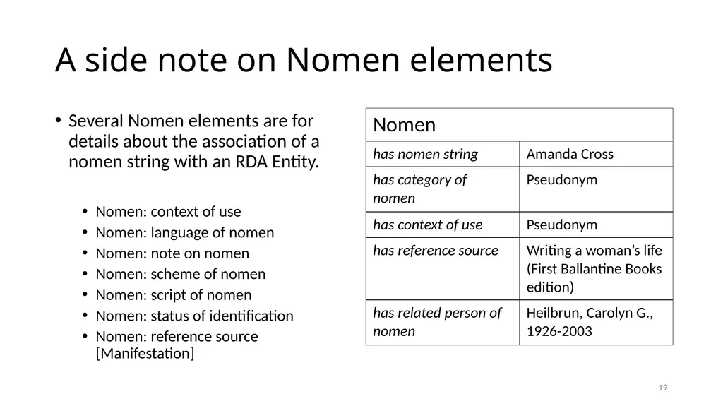 Data Provenance Module 9 1 Navigate the Data - slide 19 of 22