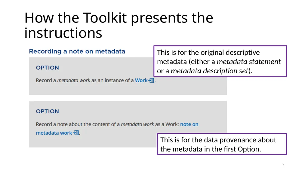 Data Provenance Module 9 1 Navigate the Data - slide 9 of 22