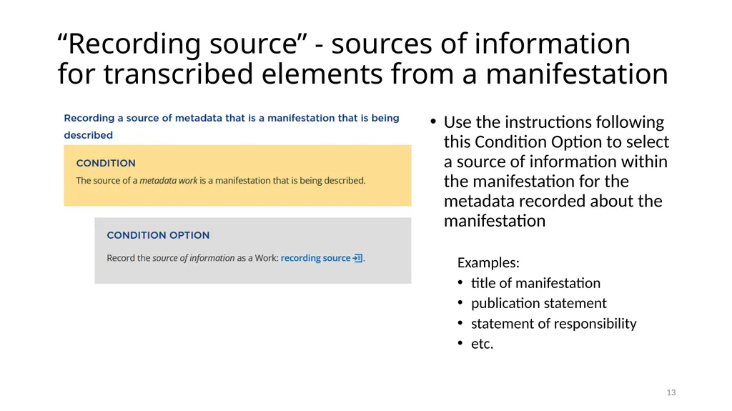 Data Provenance Module 9 1 Navigate the Data - slide 13 of 22