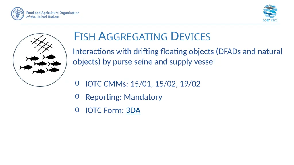 IOTC forms for reporting datasets - slide 23 of 31