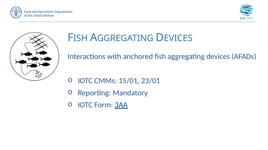 IOTC forms for reporting datasets - slide 21 of 31