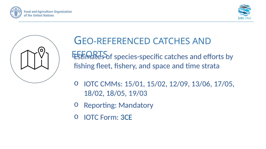 IOTC forms for reporting datasets - slide 19 of 31