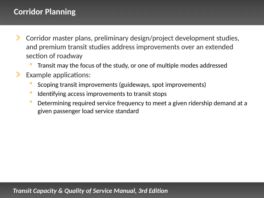 Fixed Route Quality of Service Presentation - slide 55 of 57
