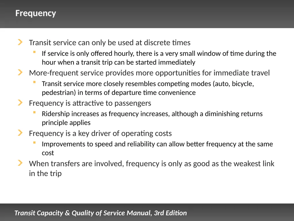 Fixed Route Quality of Service Presentation - slide 28 of 57