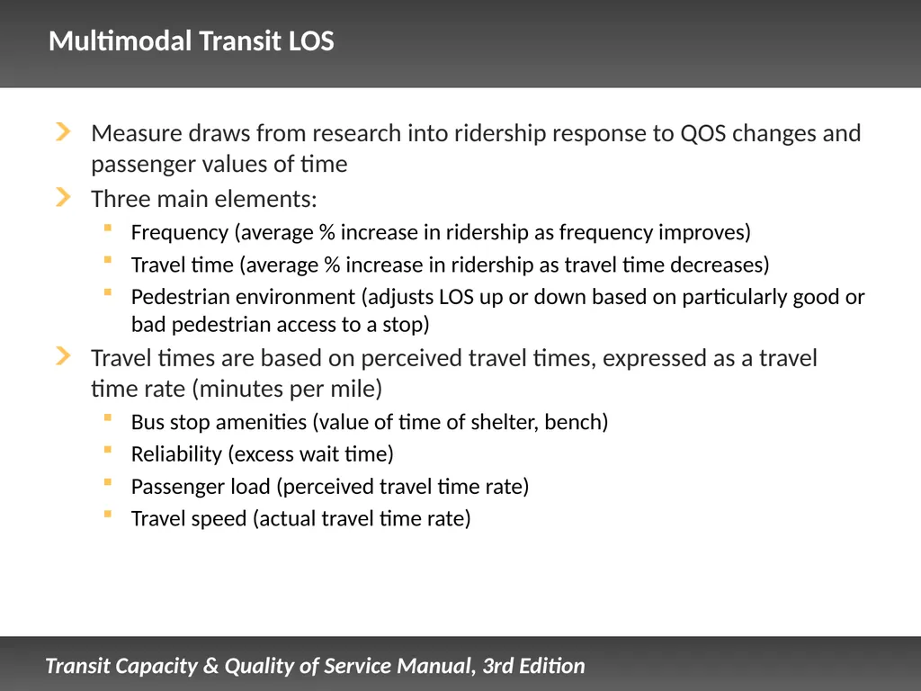 Fixed Route Quality of Service Presentation - slide 43 of 57