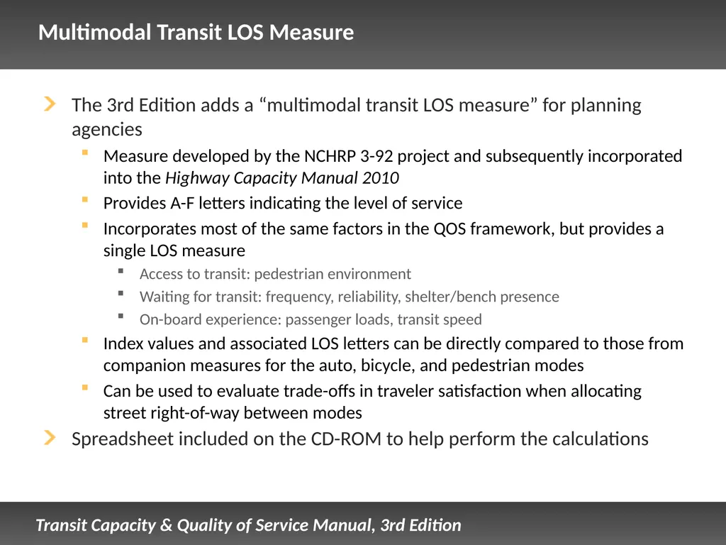 Fixed Route Quality of Service Presentation - slide 26 of 57