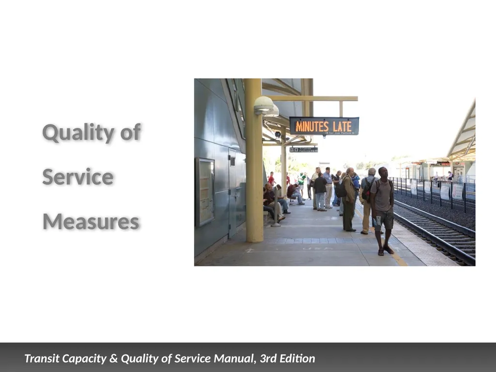 Fixed Route Quality of Service Presentation - slide 27 of 57