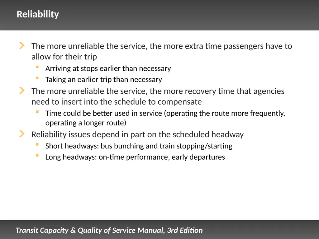 Fixed Route Quality of Service Presentation - slide 38 of 57