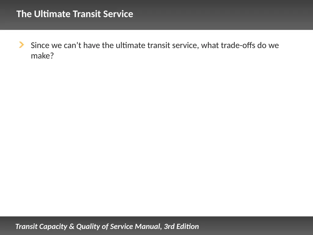 Fixed Route Quality of Service Presentation - slide 9 of 57