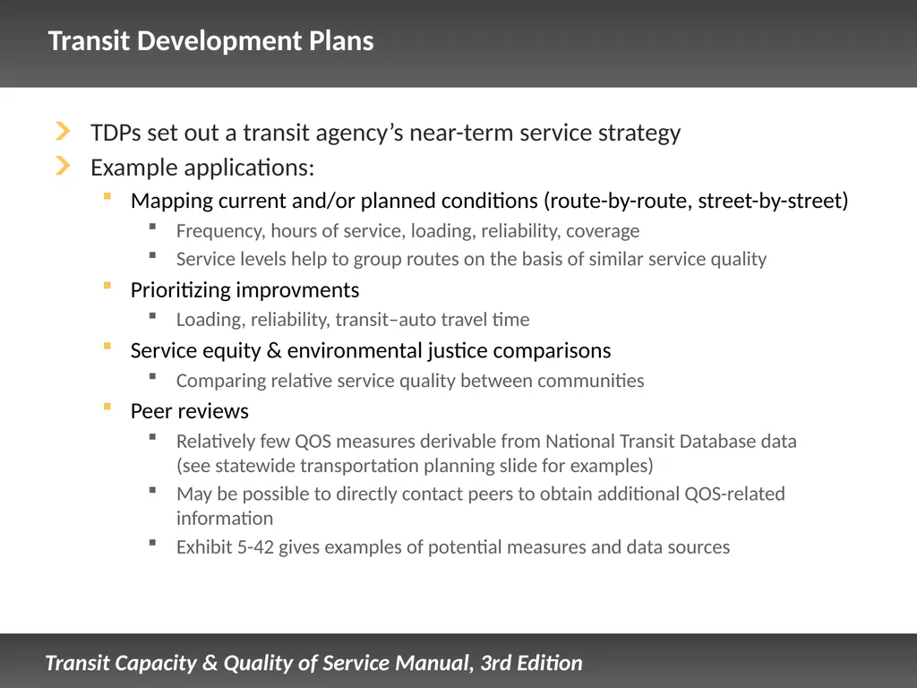 Fixed Route Quality of Service Presentation - slide 53 of 57
