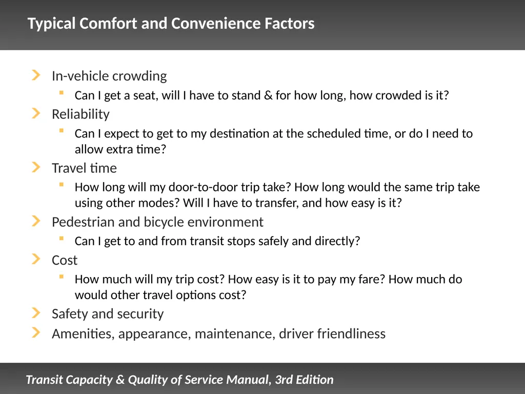Fixed Route Quality of Service Presentation - slide 20 of 57