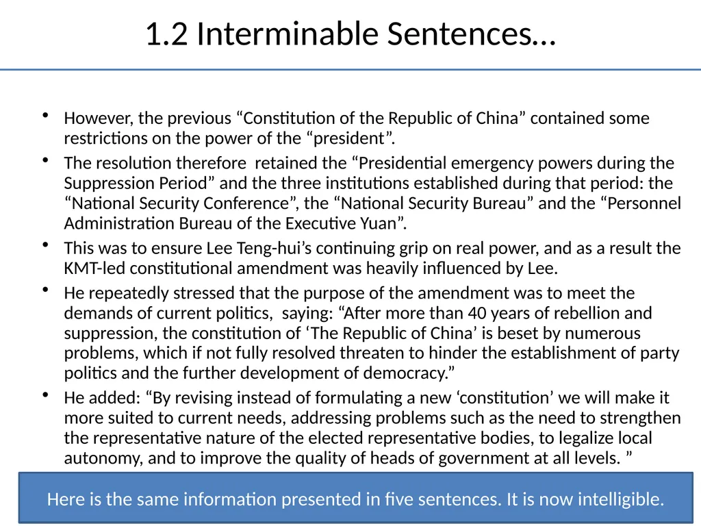 Cultural Issues in Translating Official Chinese - slide 8 of 20