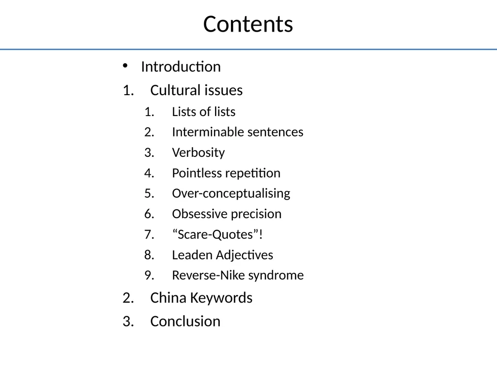 Cultural Issues in Translating Official Chinese - slide 2 of 20