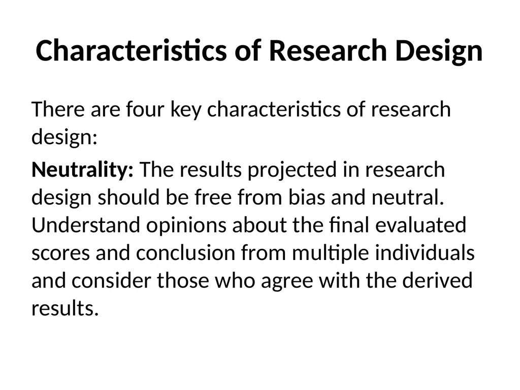 Research Design Dr Muhammad Ibrar Meaning and - slide 16 of 30