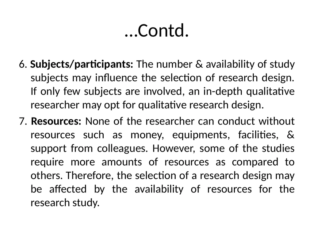 Research Design Dr Muhammad Ibrar Meaning and - slide 13 of 30