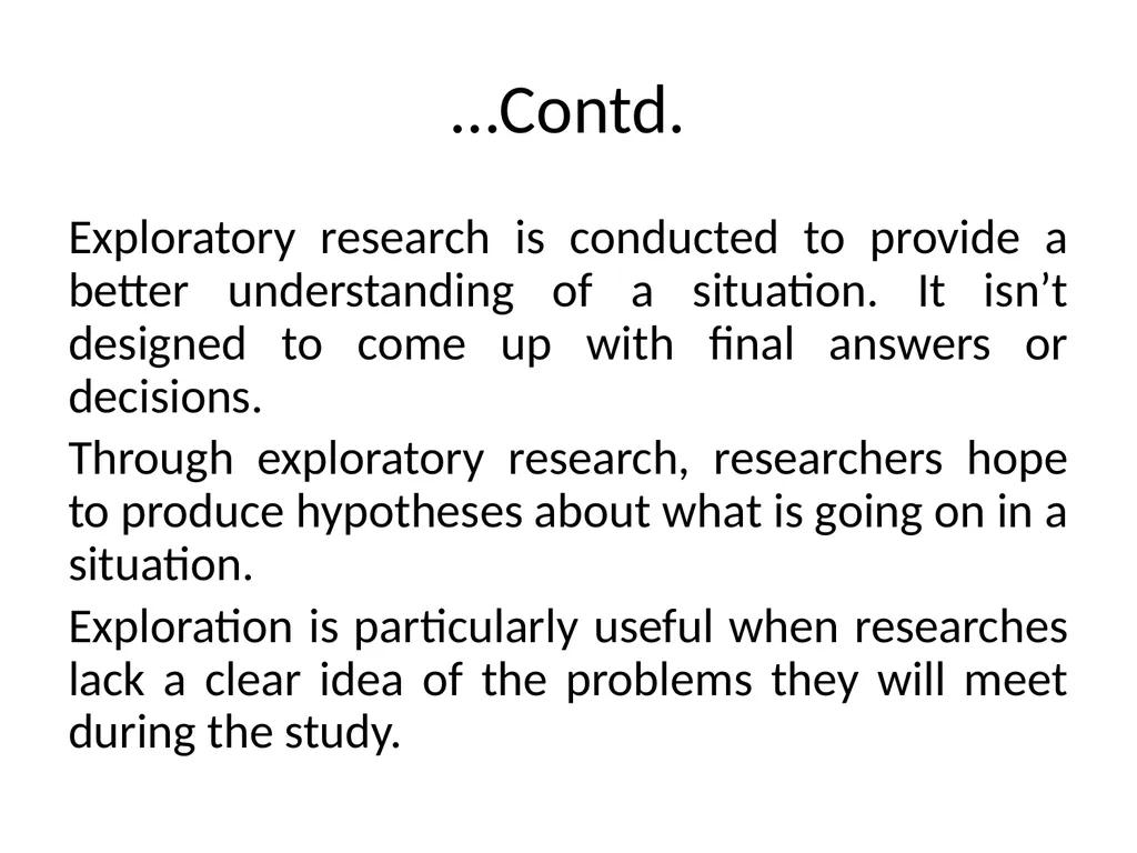 Research Design Dr Muhammad Ibrar Meaning and - slide 24 of 30